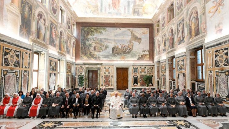 Le Pape François a reçu en audience les participantes au chapitre général des Petites Soeurs missionnaires de la charité, jeudi 25 mai. 