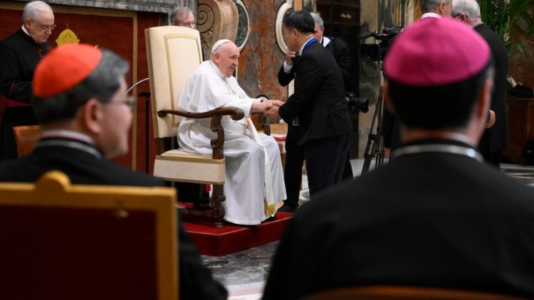 Die Audienz im Vatikan