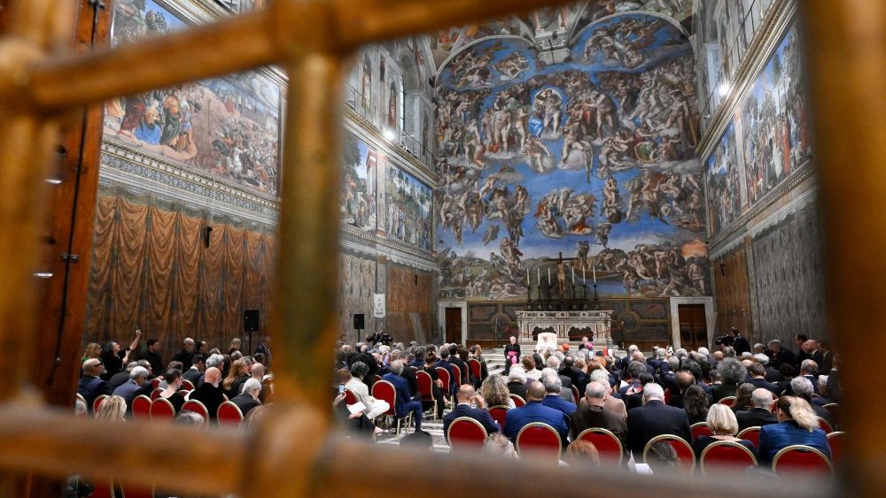 2023.06.23 Artisti partecipanti all'incontro promosso in occasione del 50Â° anniversario della inaugurazione della Collezione d'Arte Moderna dei Musei