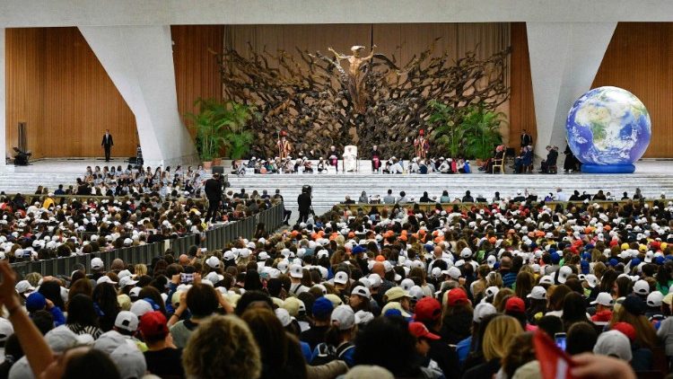 "Children meet the Pope" event on 6 November 2023