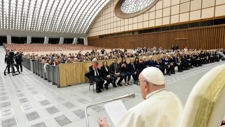L'udienza in Aula Paolo VI