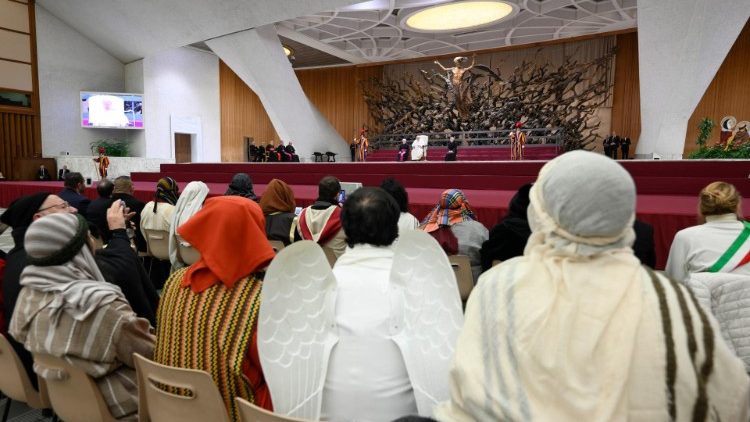 Un momento dell'udienza