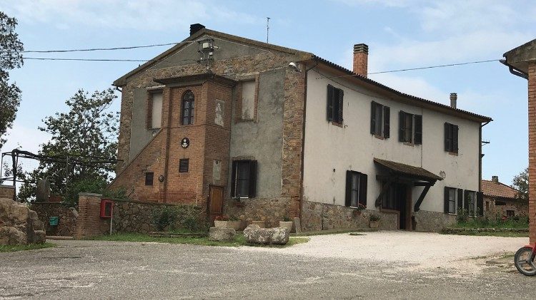 The first settlement of the Nomadelfia Community.  