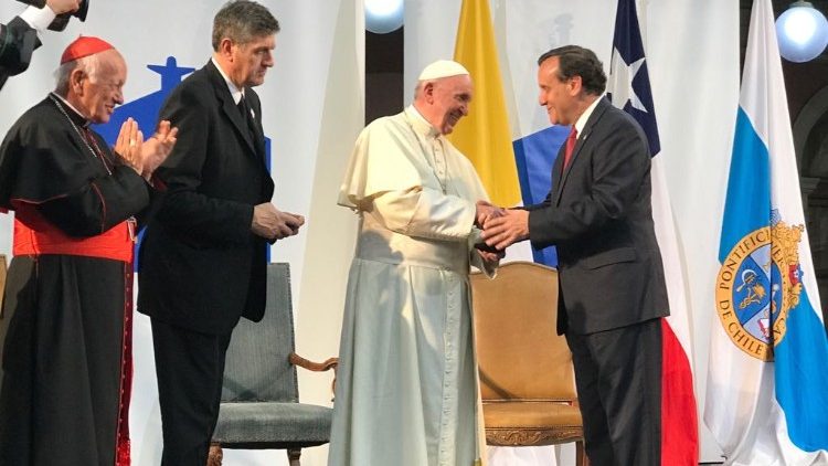 Der Papst und der Rektor