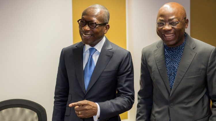2018.05.18 Président du Bénin Patrice Talon à Radio Vatican
