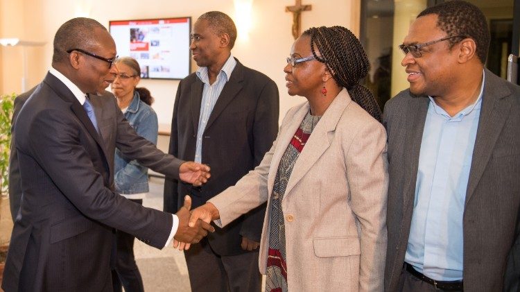 2018.05.18 Président du Bénin Patrice Talon à Radio Vatican