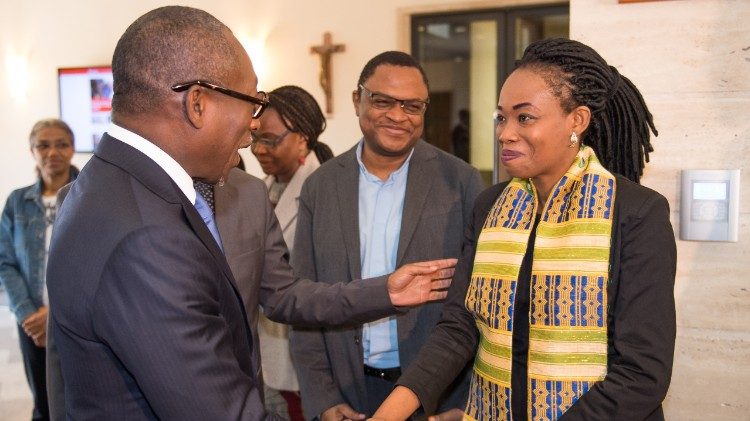 2018.05.18 Président du Bénin Patrice Talon à Radio Vatican