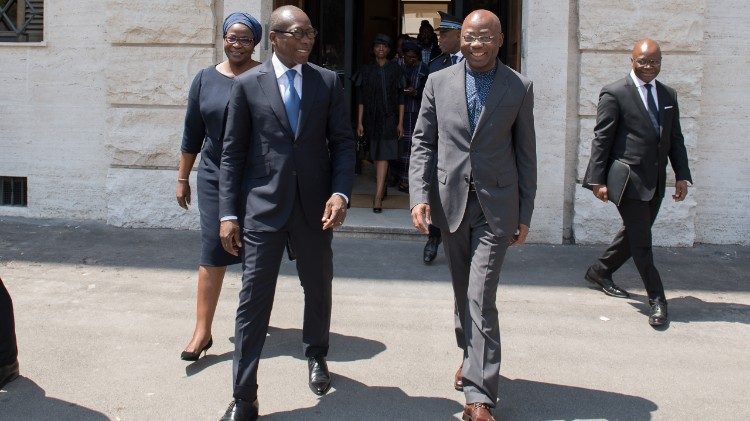 2018.05.18 Presidente de Benin Patrice Talon a Radio Vaticana