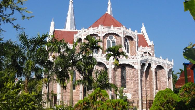 Kathedrale von Yangon/Myanmar