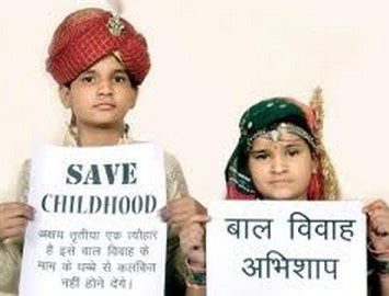 Kampagne gegen Kinderhochzeit in Indien