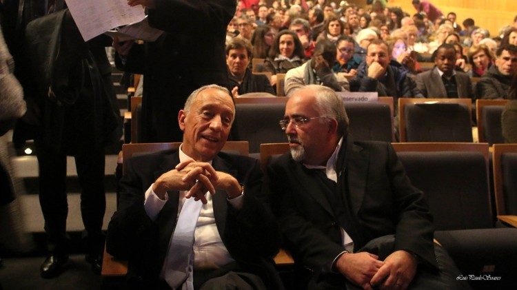 Presidente de Portugal, Marcelo Rebelo de Sousa durante VIII Encontro Cristão, em Sintra (Foto: Luis Paulo Soares)