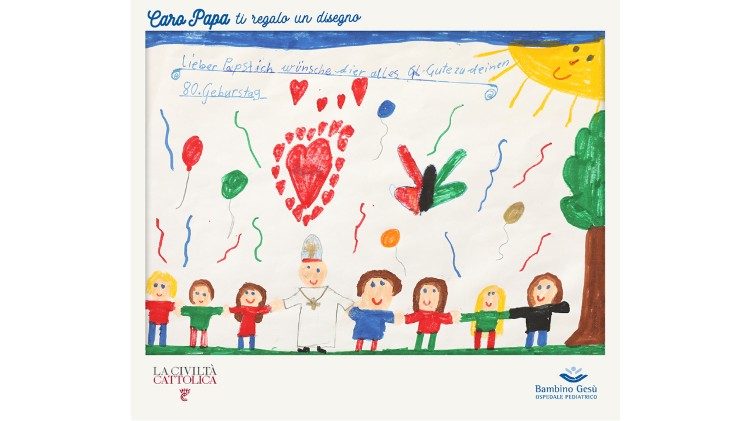 Un disegno della Mostra promossa dall’Ospedale Pediatrico Bambino Gesù e dalla rivista “La Civiltà Cattolica” 