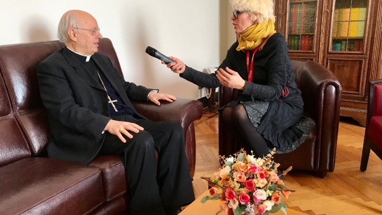 Il card. Lorenzo Baldisseri nell'intervista a Vatican News