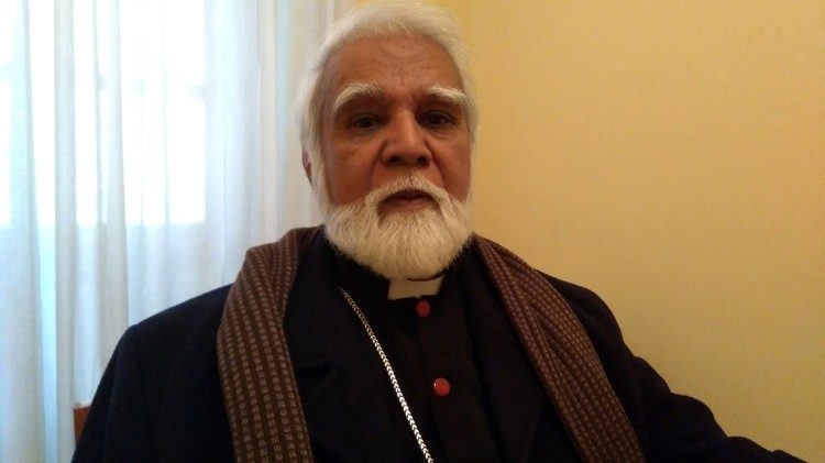 Archbishop Joseph Coutts of Karachi, Pakistan.