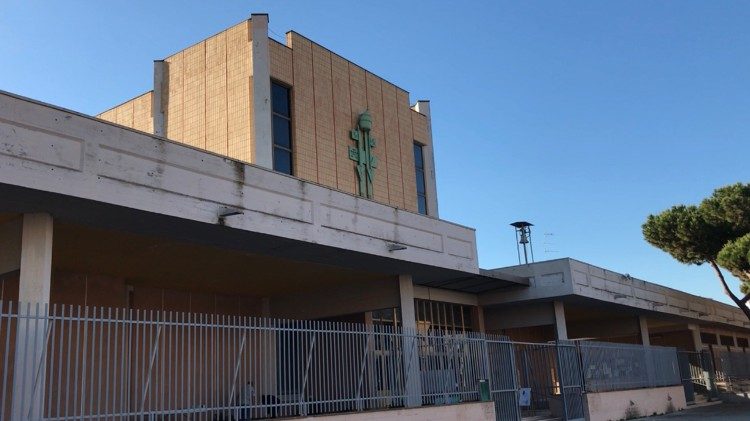 parroquia Santa Monica Ostia Papa Francisco  Misa Corpus Domini 