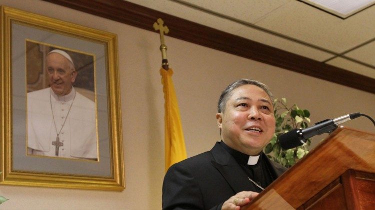 Archbishop Bernadito Auza.