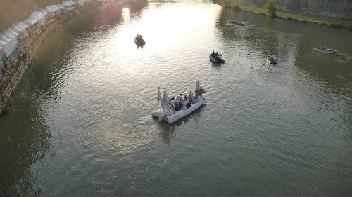 A Roma la “Madonna fiumarola” in processione sul Tevere