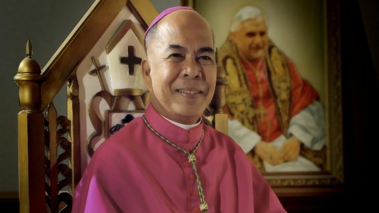 Archbishop Romulo Valles of Davao, president of the CBCP