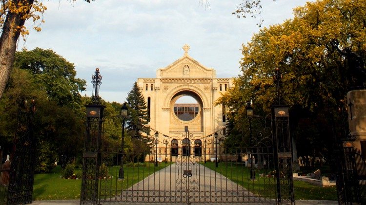 Cathédrale de St Boniface, province du Manitoba (Canada)