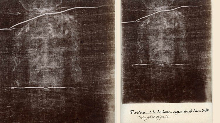 Le Saint-Suaire de Turin.
