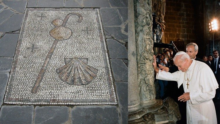 Jan Paweł II w Santiago de Compostella
