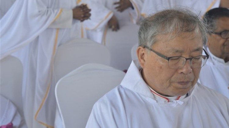 Cardenal Yeom,  arzobispo de Seúl.