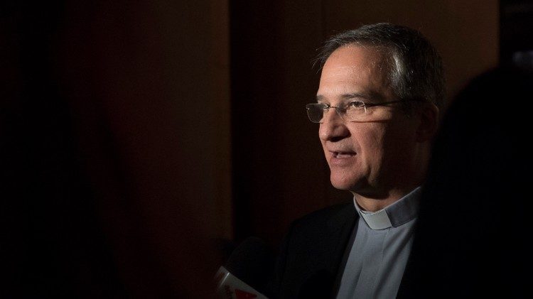 Mons. Edoardo Viganò, prefeito da Secretaria para a Comunicação