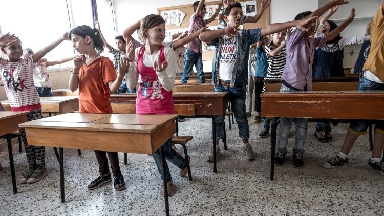 Syrische Flüchtlingskinder im Libanon