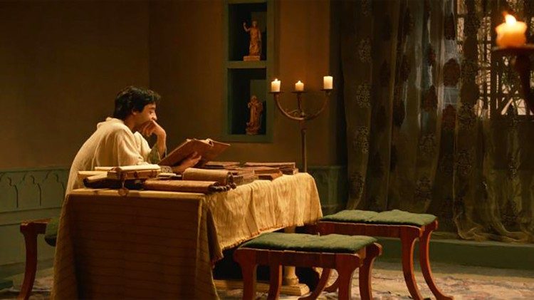 Un'immagine di scena del film "Augustine: son of her tears"