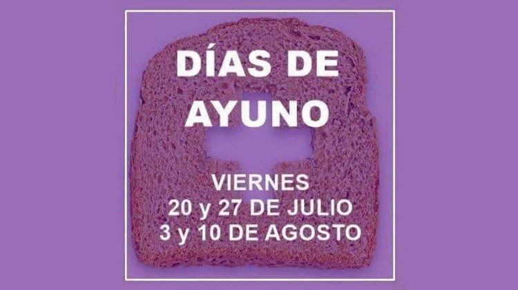 Ayunando por Nicaragua