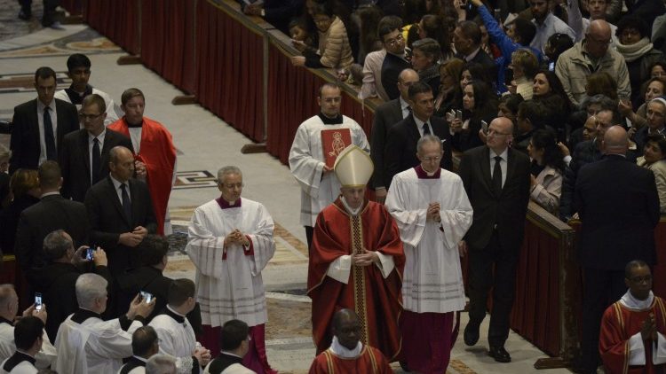 L'ingresso in Basilica