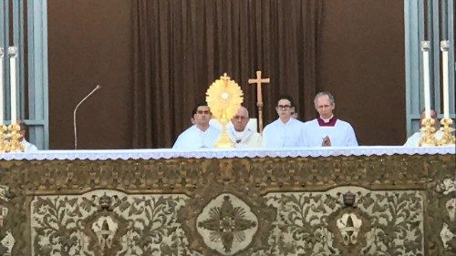 Papa a Ostia: sciogliere nodi della paura, aprire vie di legalità