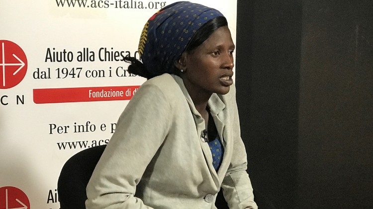 Rebecca Bitrus ist die Flucht vor der Terrorgruppe Boko Haram gelungen