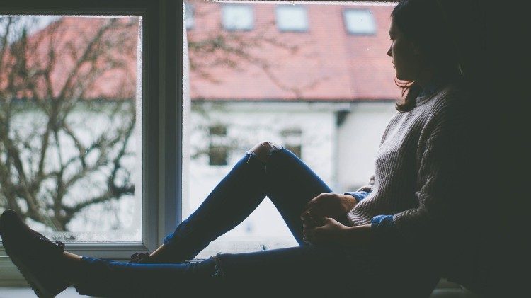 una joven del Centro 