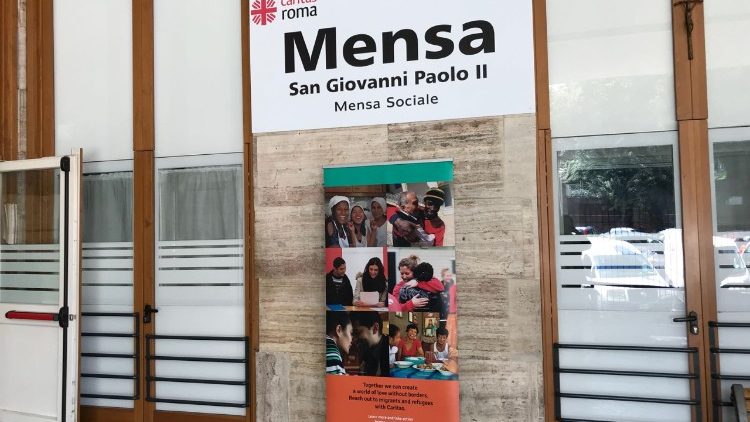 Almuerzo organizado por Caritas para la campaña "Share the Journey"