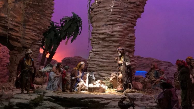 Pesebre de Santa Ana en Vaticano.