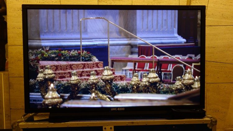 Vorbereitungen für die Christmette