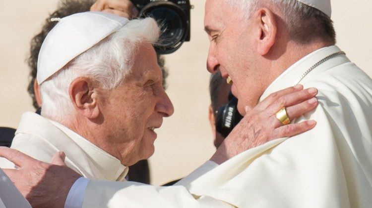 Pope Francis and Pope Emeritus Benedict XVI