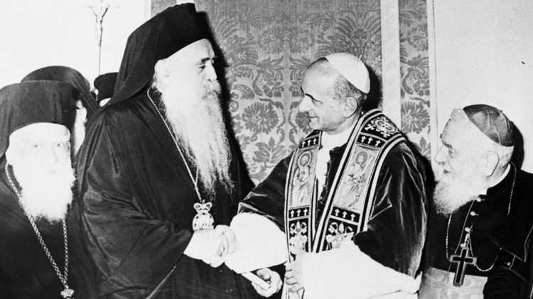 Papa Paulo VI e Atenágoras