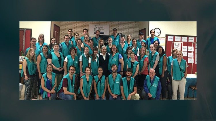 Staff del Centro Caridades Católicas