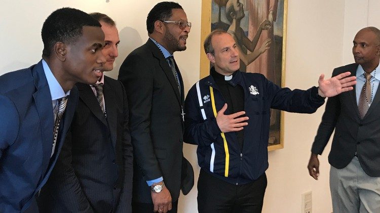 Przedstawiciele Włoskiej Federacji Lekkiej Atletyki