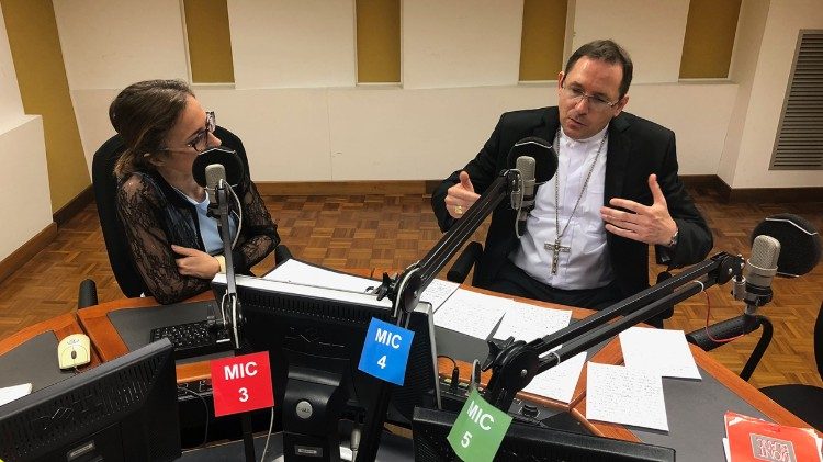 Nuestra compañera Gabriella Ceraso entrevista a Mons. Sommertag.