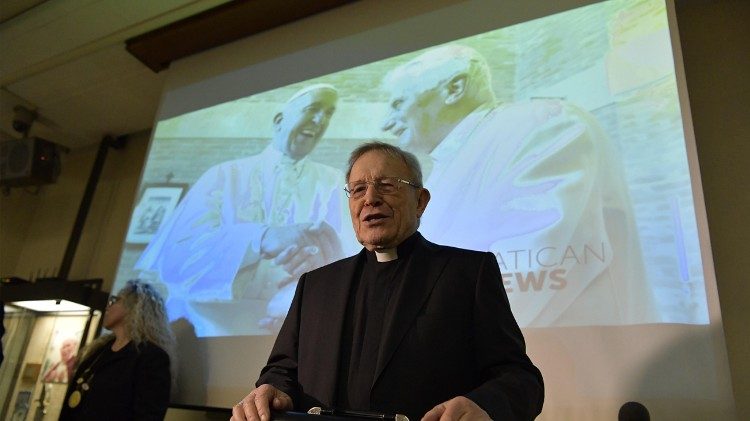 cardinale Walter Kasper, presidente emerito del Pontificio Consiglio per l’Unità dei Cristiani