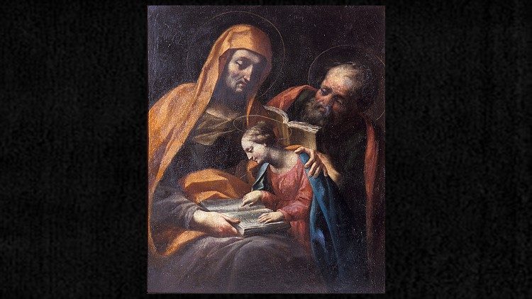 San Gioacchino, sant'Anna e la Vergine bambina