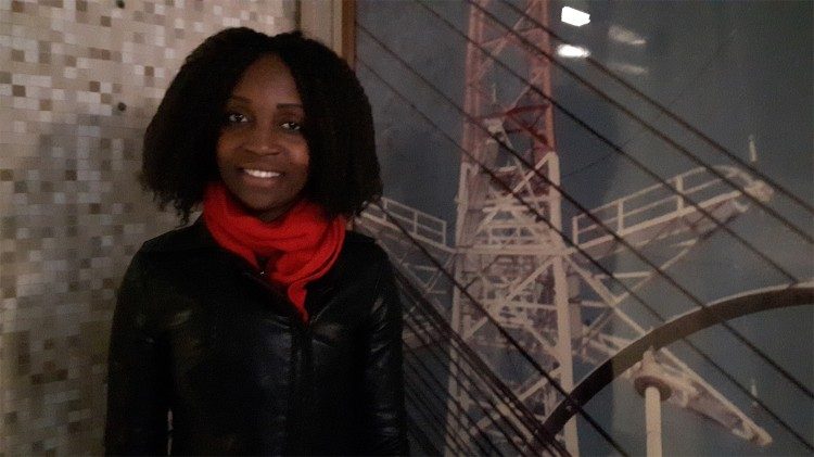 A moçambicana Silvia Malacchi, uma das participantes da reunião pré-sinodal