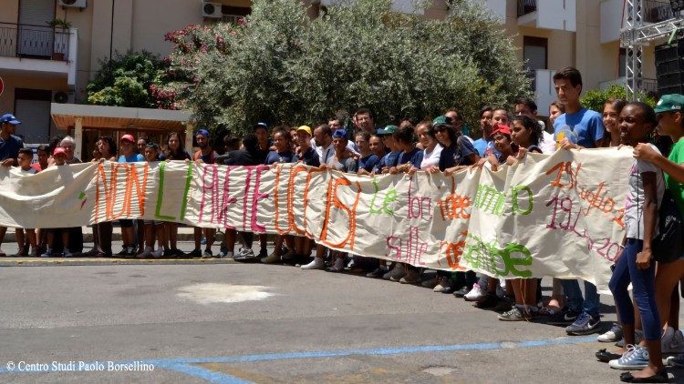  Una manifestazione degli anni scorsi