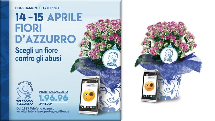 Telefono Azzurro - Fiori d'Azzurro