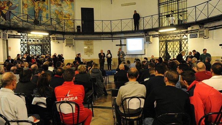 La scorsa edizione del Premio al carcere romano di Regina Coeli 