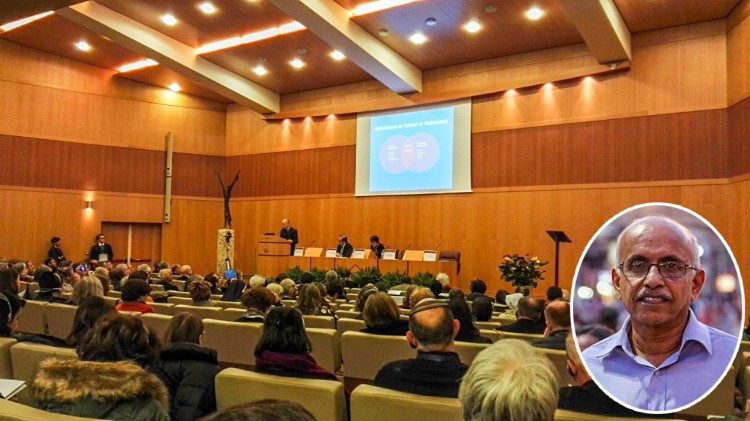 Vatican's workshop on palliative care in Rome. Inset- Dr. M.R. Rajagopal.