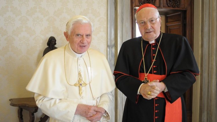 Cardinal Angelo Sodano with Benedict XVI